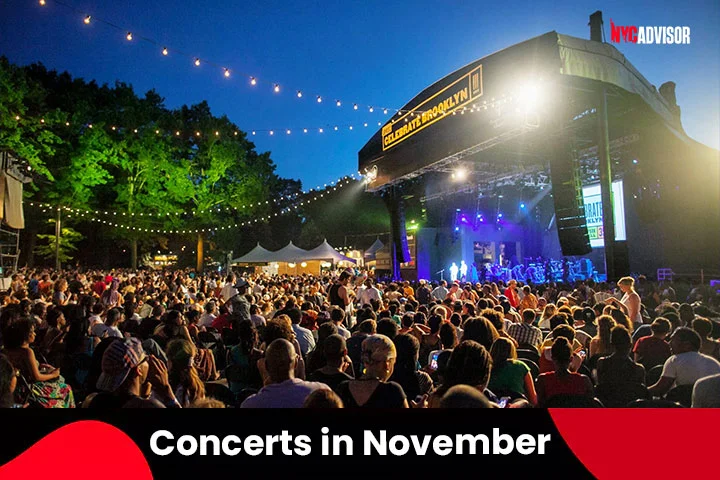 visit ny in november Concerts in November, New York