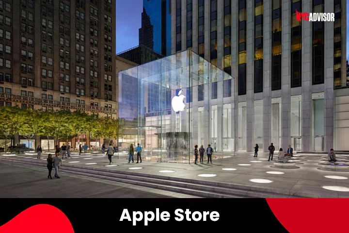 Apple Store on Fifth Avenue, NYC