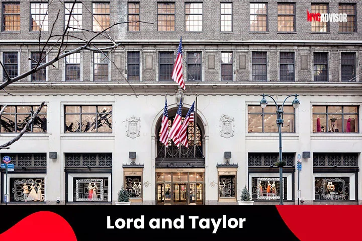 Lord and Taylor Store on Fifth Avenue