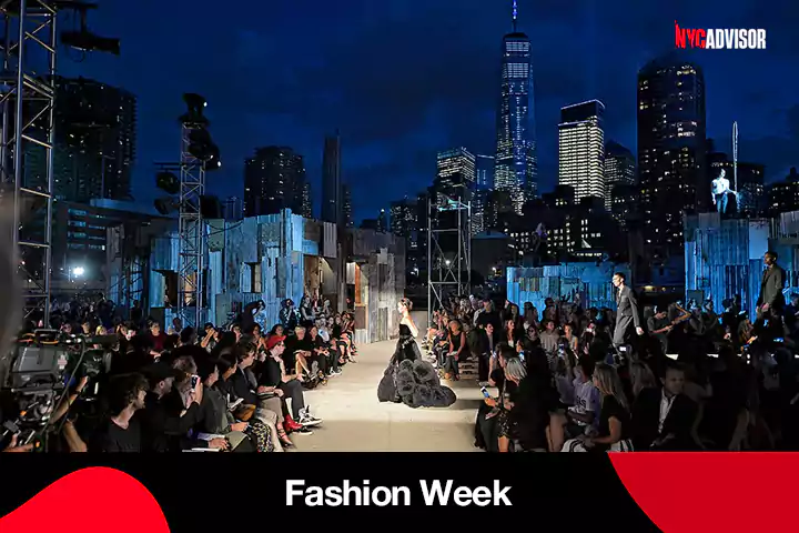 New York Fashion Week in NYC