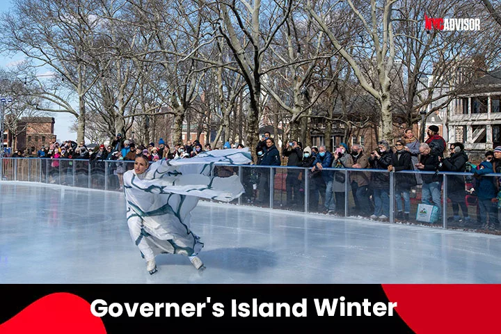 Governors Island Winter Village in NYC
