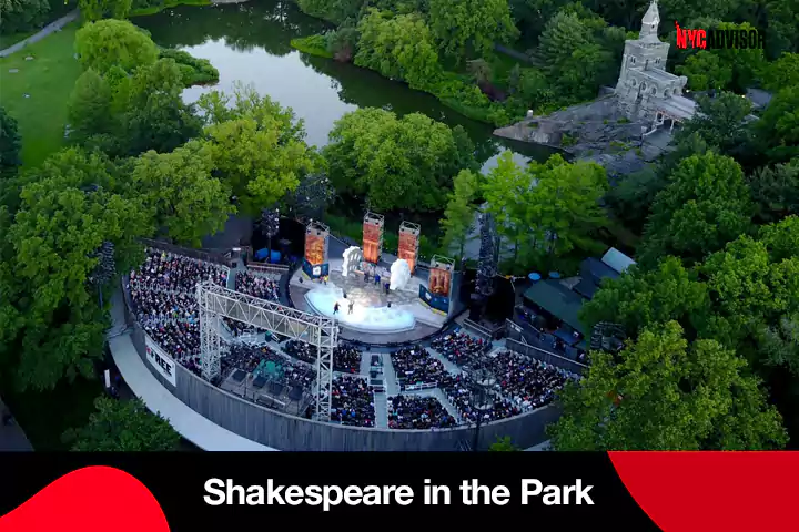 Shakespeare in the Park in NYC