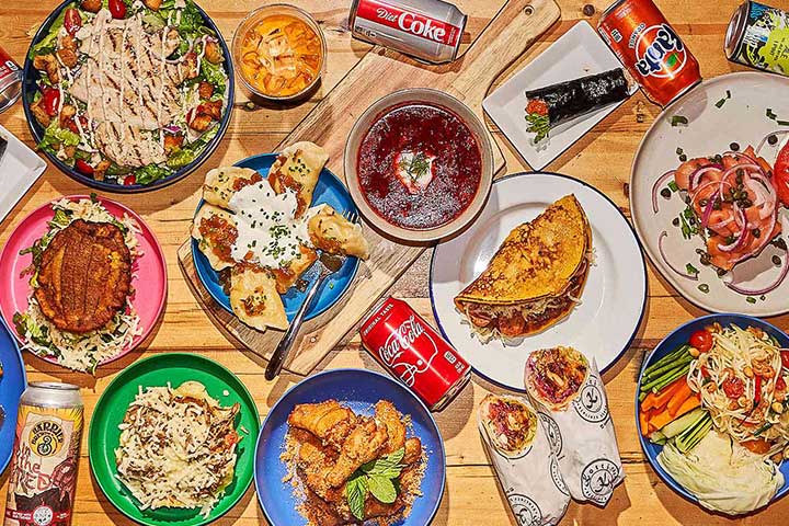Food scene at Brooklyn