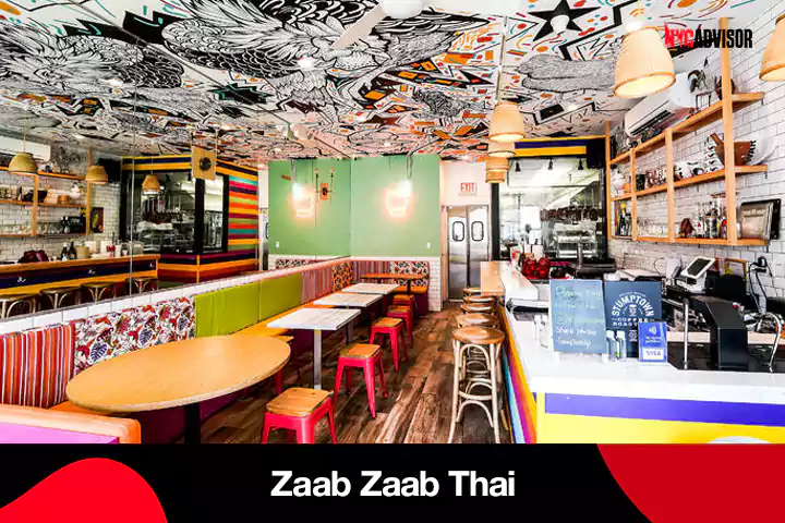 Zaab Zaab Thai Restaurant NYC
