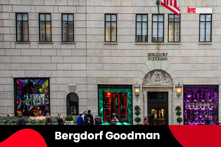 Bergdorf Goodman Store on Fifth Avenue