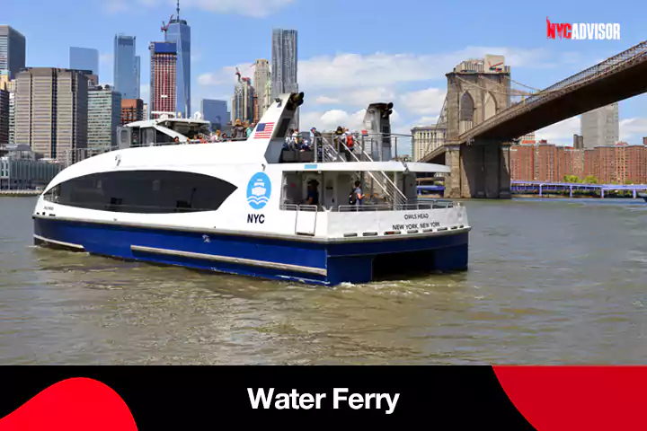 Water Ferry in NYC