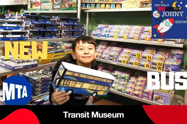Transit Museum Gift Shop in NYC