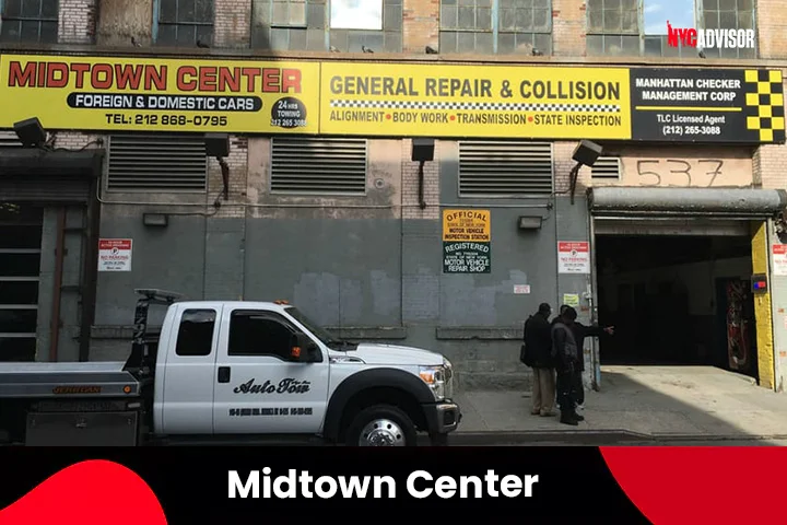 Midtown Center Auto Repair in NYC