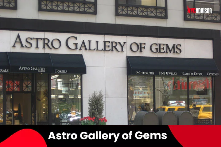Astro Gallery of Gems Store on Fifth Avenue