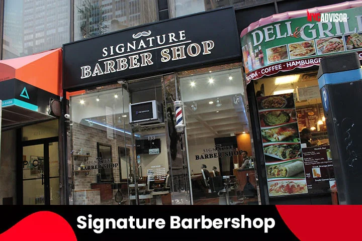 Signature Barbershop in New York City