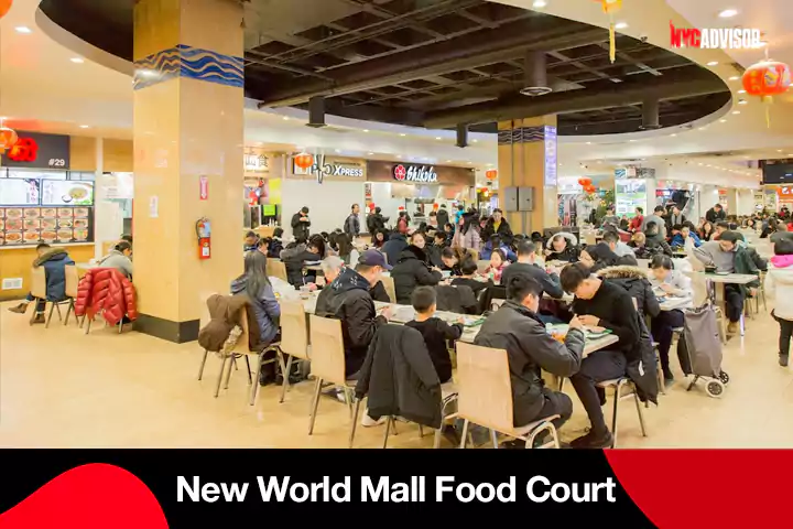 New World Mall Food Court New York
