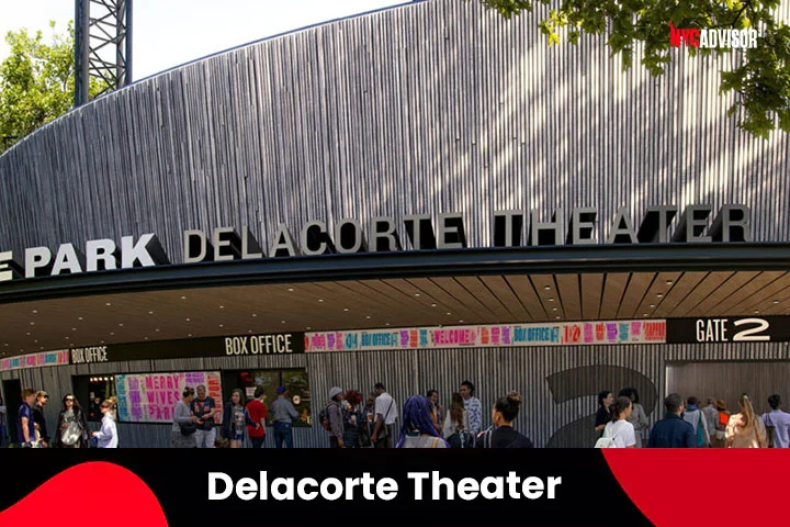Delacorte Theater in Central Park, in June