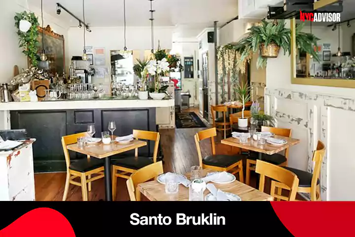 Santo Bruklin Restaurant, NYC