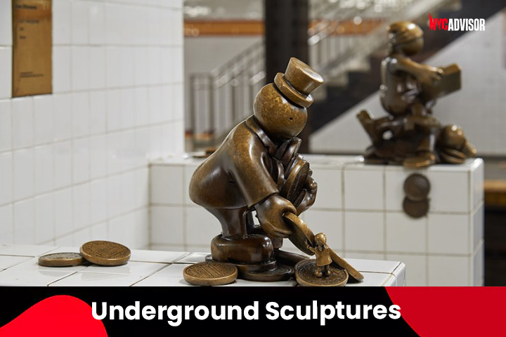Life Underground Sculptures