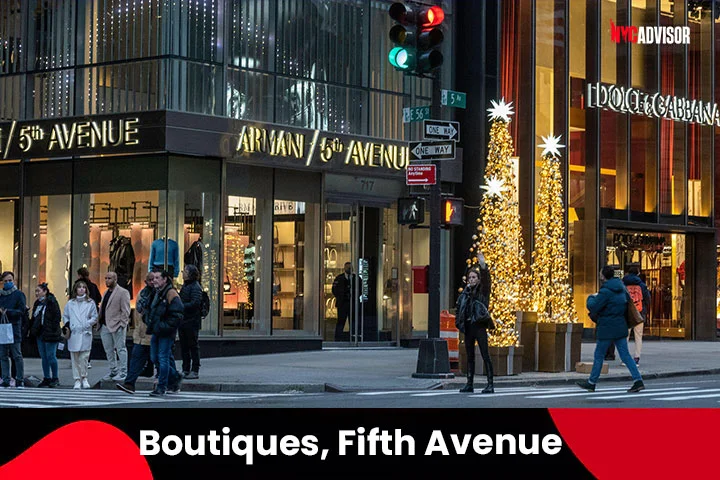 The Most Luxurious Boutiques on Fifth Avenue in NYC