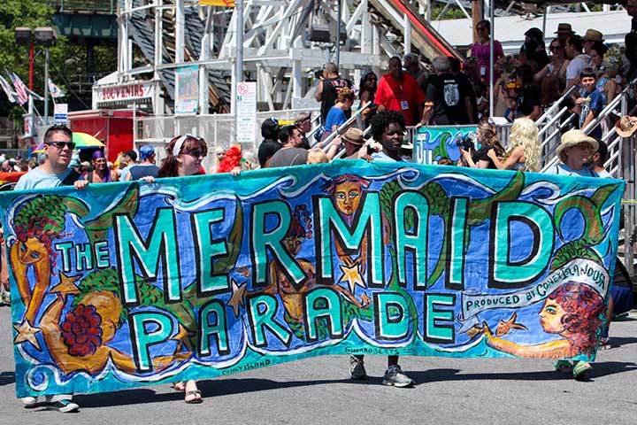 Fun and Excitement at the Mermaid Parade 