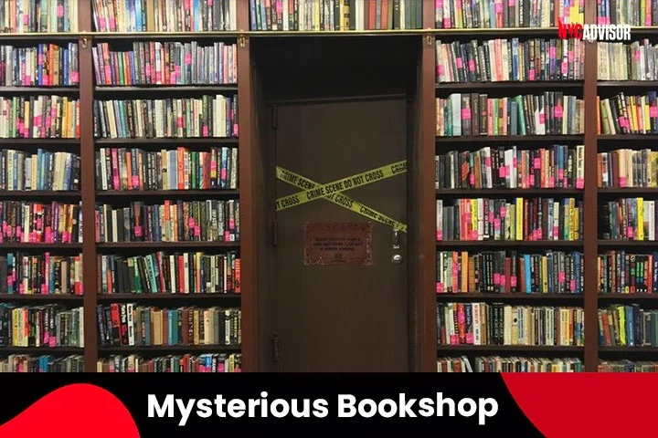 Mysterious Bookshop in Manhattan, NYC