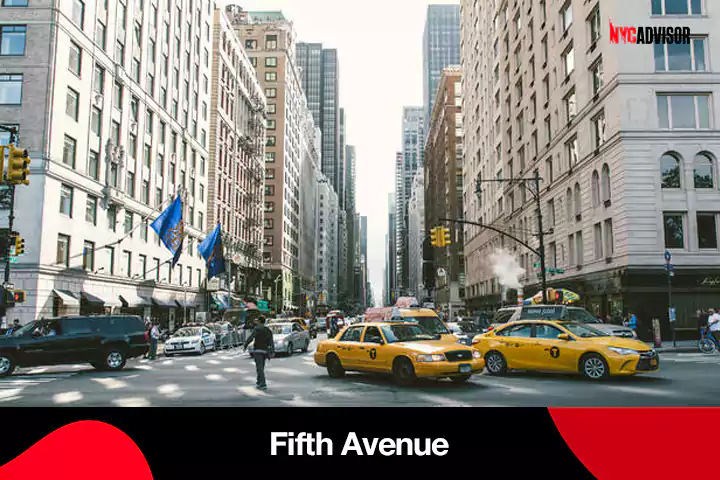 Fifth Avenue in Manhattan