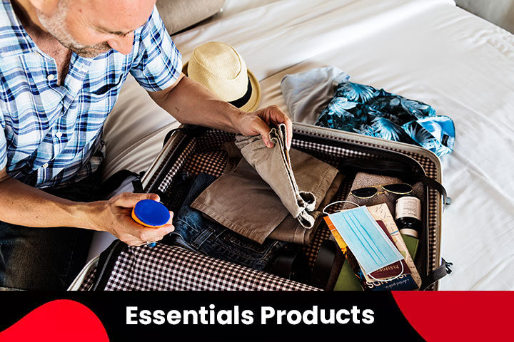 Keep Essentials and Quality Products on the Trip