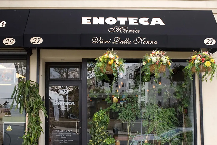 Enoteca Maria Italian Restaurant in Staten Island, NYC