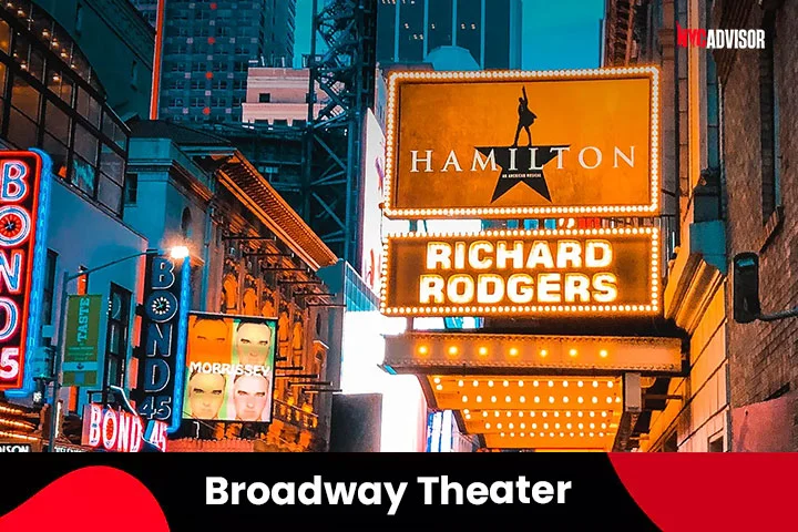 NYC Night Attractions, Broadway Theater Shows