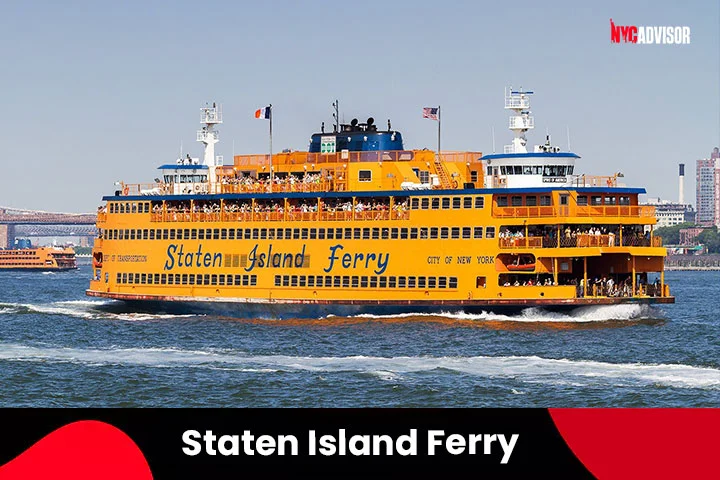 Enjoy the Free Boat Tour at Staten Island Ferry