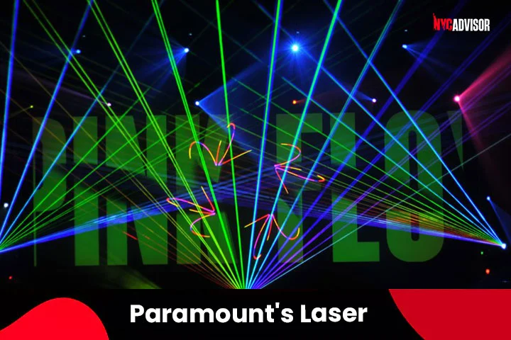 Paramount's Laser Spectacular Show in NYC