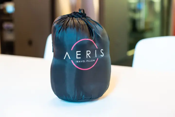 Aeris Memory Foam Travel Pillow