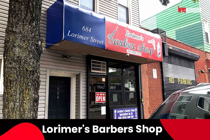 Lorimers Barbers Shop, NYC