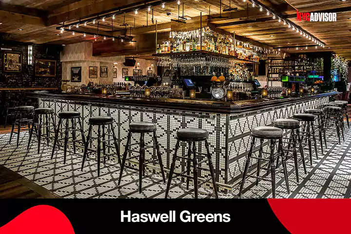 Haswell Greens Bar, New York City