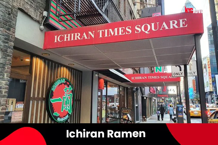 Ichiran Ramen Restaurant in Times Square, NYC