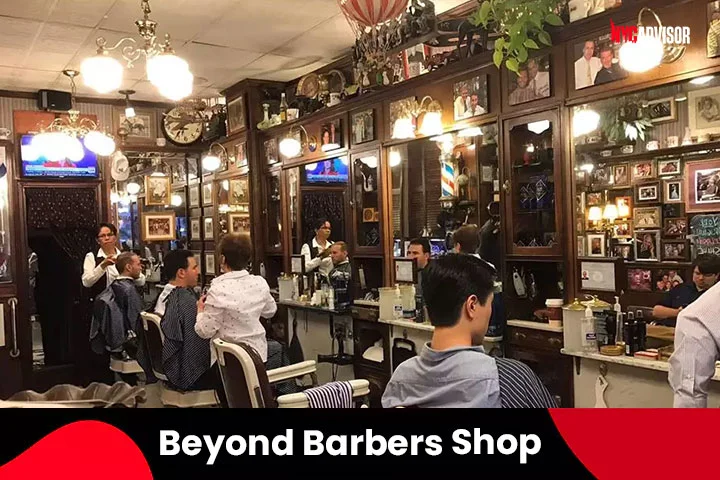 Beyond Barbers Shop in New York City