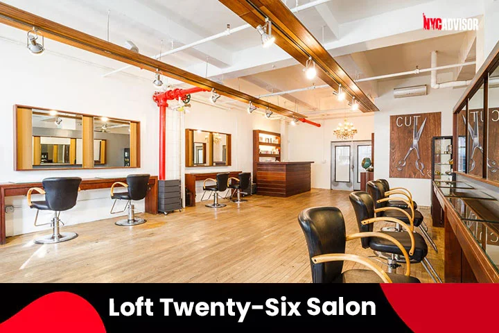 Loft Twenty-Six Salon in NYC