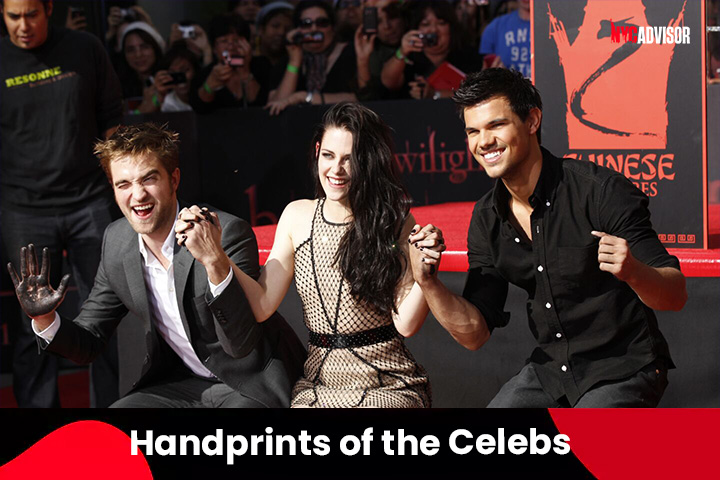 Handprints of the Celebs