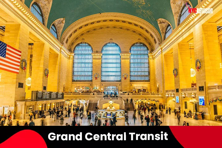 The National Landmark Grand Central Transit Station in New York City