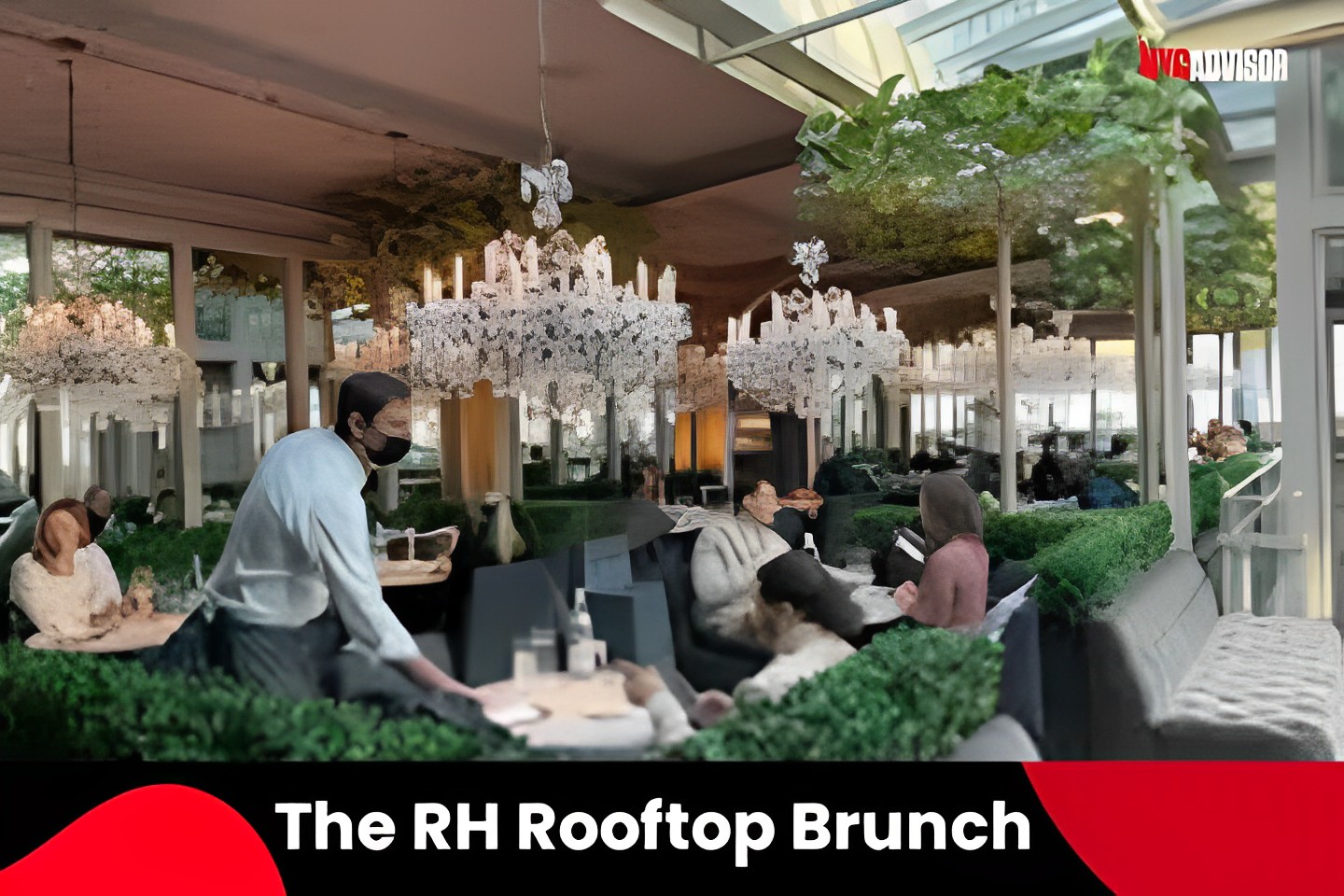 The RH Rooftop Brunch in NYC