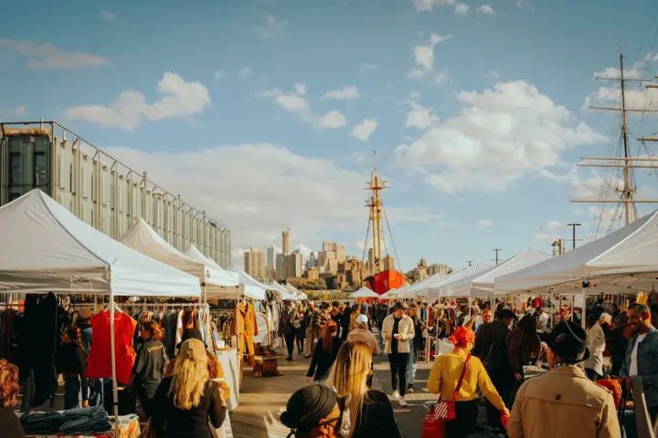 NYC Open Air Flea Markets in Summer