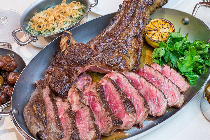 Order the Rib Eye Steak at Peter Luger