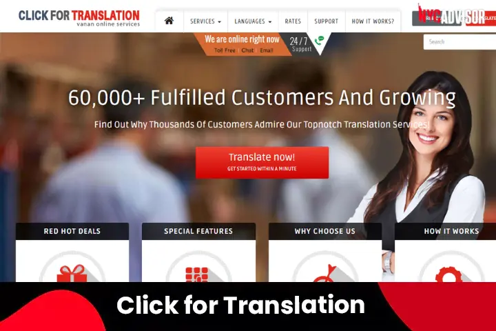 Click for Translation, Translation Service, New York