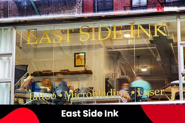 East Side Ink Tattoo Shop in East Village, NYC