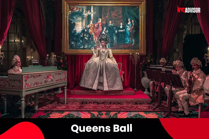 The Queens Ball in April, NYC