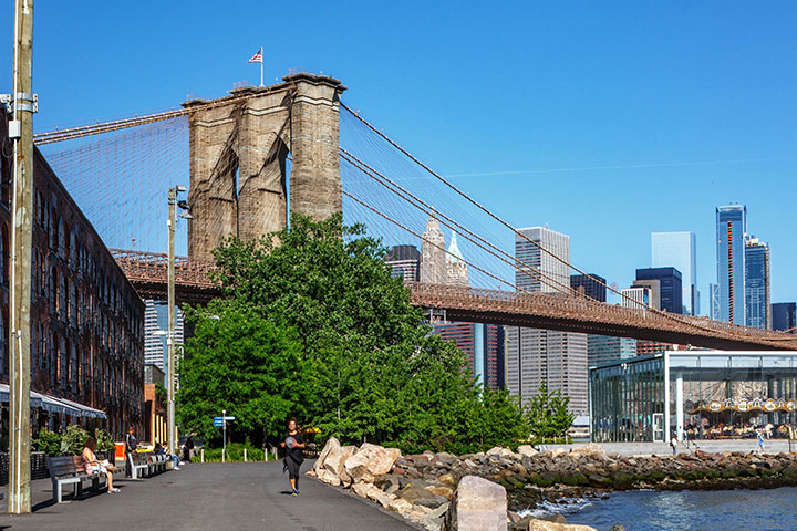 Brooklyn Bridge Park Under the Bridge