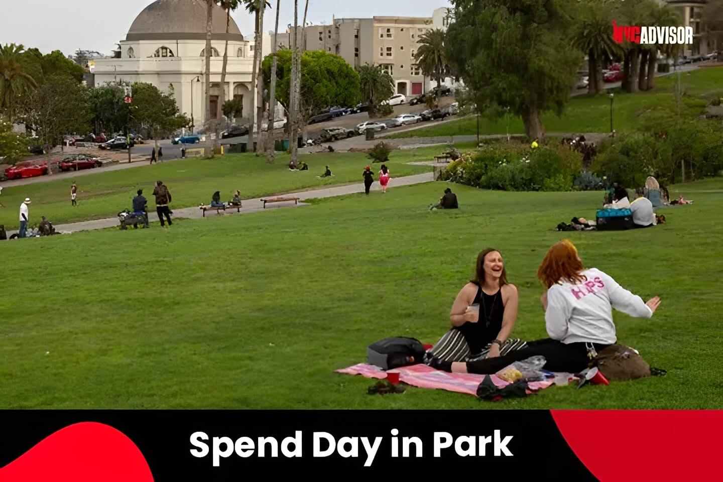 Spend the day to the fullest at a park with exciting activities.
