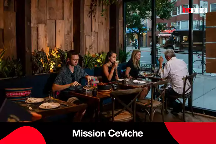 Mission Ceviche Restaurant, NYC