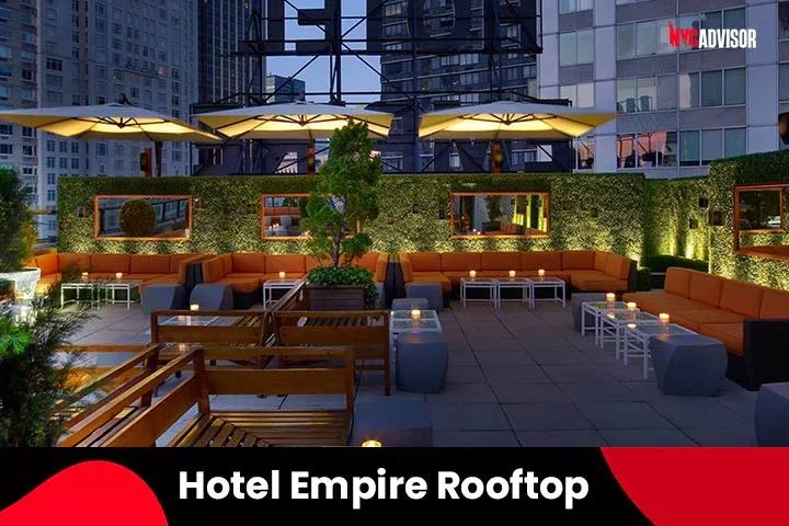 The Hotel Empire Rooftop Brunch in NYC