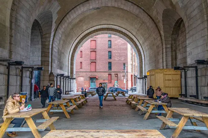 The Evolution of DUMBO: Down Under the Manhattan Bridge Overpass