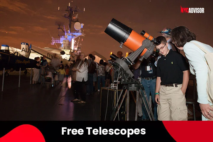 Free Telescopes for Stargazing in NYC