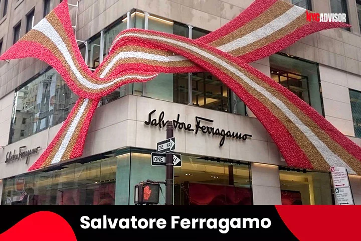Salvatore Ferragamo Store on Fifth Avenue