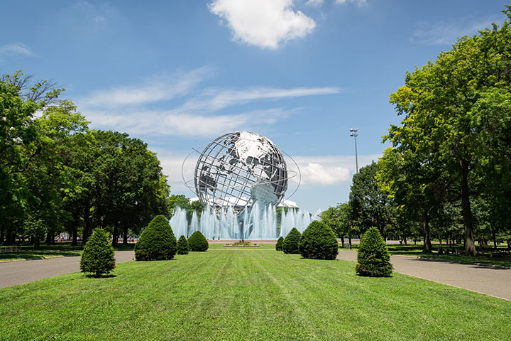 Wander through Flushing Meadows-Corona Park