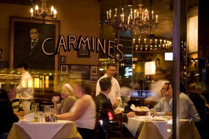 Carmine’s Family Style Restaurant, Times Square, NYC